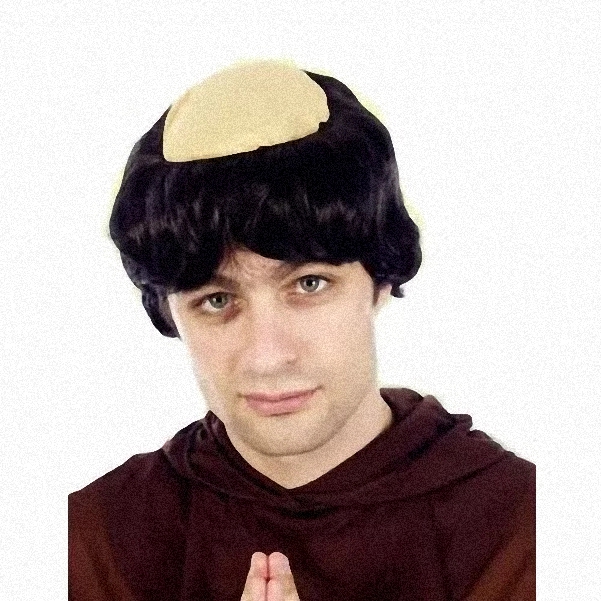 (image for) FANCY DRESS MONK WIG